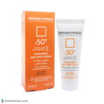 کرم ضد آفتاب ضد لک و روشن کننده SPF50
