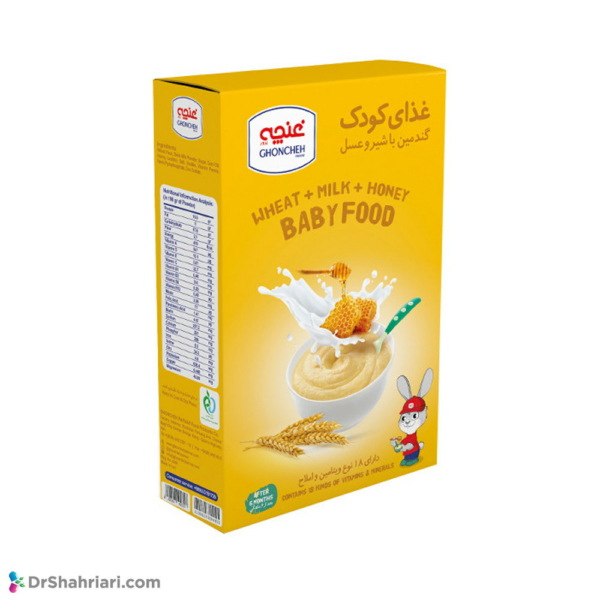 غذای کودک گندمین با شیر و عسل