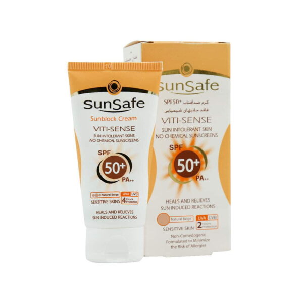 کرم ضد آفتاب رنگی سان سیف +SPF50