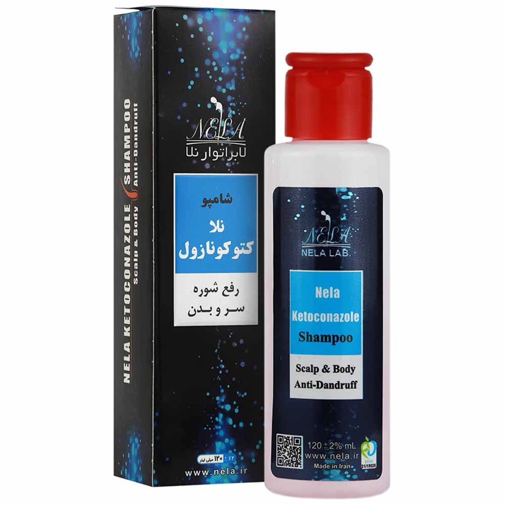 شامپو ضد شوره کتوکونازول نلا 120 میلی لیتر | nela-ketoconazole-shampoo-120-ml , داروخانه آنلاین دکتر شهریاری ، داروخانه آنلاین ، سفارش آنلاین دارو، drshahriari.com, بهترین داروخانه, داروخانه مشهد, داروخانه آنلاین مشهد, نزدیک ترین داروخانه, داروی کمیاب, داروی نایاب, بهترین داروخانه مشهد, داروخانه اینترنتی , داروخانه اینترنتی مشهد, سفارش اینترنتی دارو, سفارش اینترنتی دارو در مشهد, داروخانه معتبر , معتبرترین داروخانه , داروخانه معتبر مشهد , فروش مکمل های معتبر , داروی تخصصی، دارو دست ساز , فروش مکمل های بدن سازی اصل , فروش مکمل های بدن سازی اصل در مشهد , فروش مکمل اورجینال در مشهد , بهترین فروش مکمل اورجینال در مشهد، فروشگاه مکمل بدن سازی در مشهد، فروش مکمل های ورزشی در مشهد , خرید مکمل های ورزشی در مشهد , خرید مکمل ورزشی با تخفیف در مشهد , فروش مکمل با تخفیف